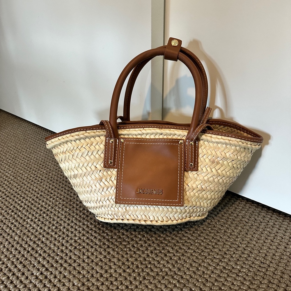 Jacquemus Small Soli Basket - light brown